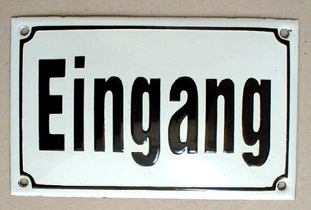 eingang